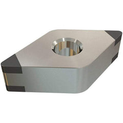 Iscar - DNGA441 TMC Grade IB55 CBN Turning Insert - Uncoated, 55° Diamond, 1/2" Inscr Circle, 1/4" Thick, 1/64" Corner Radius - Apex Tool & Supply