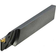 Iscar - 0.1380" Insert Width, Cutoff & Grooving Support Blade for Indexables - 0.094" Head Projection - Apex Tool & Supply