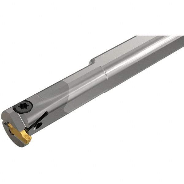 Iscar - 0.492" Min Bore Diam, 5" OAL, 3/8" Shank Diam, GEHI Indexable Boring Bar - 0.094" Max Bore Depth, GE.I Insert, Clamp Holding Method - Apex Tool & Supply