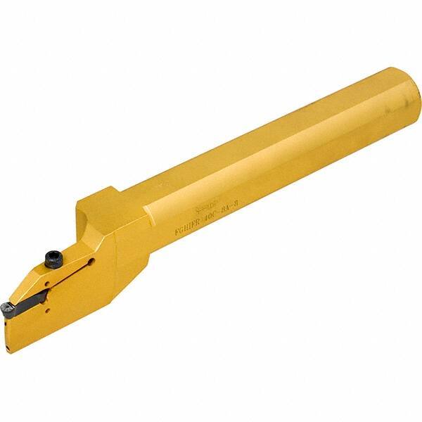 Iscar - 300mm Min Bore Diam, 300mm OAL, 40mm Shank Diam, GHIF Indexable Boring Bar - 40mm Max Bore Depth, GIPA 6.00-3.00 Insert, Clamp Holding Method - Apex Tool & Supply