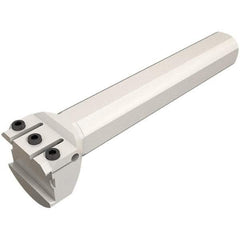 Iscar - 85mm Min Bore Diam, 300mm OAL, 50mm Shank Diam, GHIC Indexable Boring Bar - Clamp Holding Method - Apex Tool & Supply