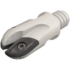 Iscar - 5/8" Cut Diam, 1/2" Max Depth of Cut, 1.44" OAL, Indexable Ball Nose End Mill - 1" Head Length, T10 Modular Connection, BCM-MM Toolholder, BCR... Insert - Apex Tool & Supply