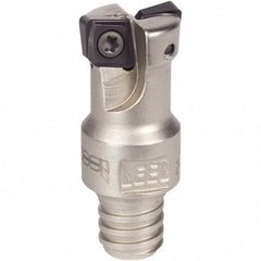 Iscar - 20mm Cutting Diam, 5mm Max Depth of Cut, Modular Connection Indexable Copy End Mill - 3 Inserts, CNHT/MT 07 Insert, E93CN-MM Toolholder - Apex Tool & Supply