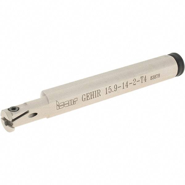 Iscar - 0.551" Min Bore Diam, 5" OAL, 5/8" Shank Diam, GEHI Indexable Boring Bar - 0.157" Max Bore Depth, GEPI Insert, Clamp Holding Method - Apex Tool & Supply