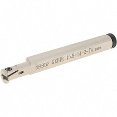 Iscar - 0.551" Min Bore Diam, 5" OAL, 5/8" Shank Diam, GEHI Indexable Boring Bar - 0.157" Max Bore Depth, GEPI Insert, Clamp Holding Method - Apex Tool & Supply