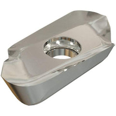 Iscar - APCR220632 HM Grade IC28 Carbide Milling Insert - Uncoated, 0.2362" Thick, 3.2mm Corner Radius - Apex Tool & Supply