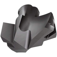 Iscar - Series ICK, 0.24" Diam Grade IC908 140° Replaceable Drill Tip - Carbide, TiAlN Finish, 6 Seat Size, Through Coolant - Apex Tool & Supply