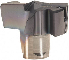 Iscar - Series FCP, 0.984" Diam Grade IC908 Replaceable Drill Tip - Carbide, TiAlN Finish, 25 Seat Size, Through Coolant - Apex Tool & Supply