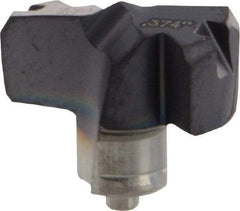 Iscar - Series FCP, 0.374" Diam Grade IC908 Replaceable Drill Tip - Carbide, TiAlN Finish, 9 Seat Size, Through Coolant - Apex Tool & Supply