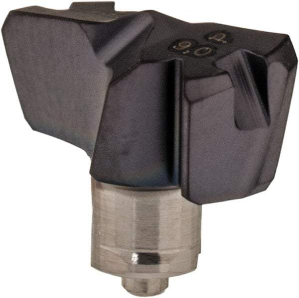 Iscar - Series FCP, 0.354" Diam Grade IC908 Replaceable Drill Tip - Carbide, TiAlN Finish, 9 Seat Size, Through Coolant - Apex Tool & Supply