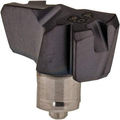 Iscar - Series FCP, 0.354" Diam Grade IC908 Replaceable Drill Tip - Carbide, TiAlN Finish, 9 Seat Size, Through Coolant - Apex Tool & Supply