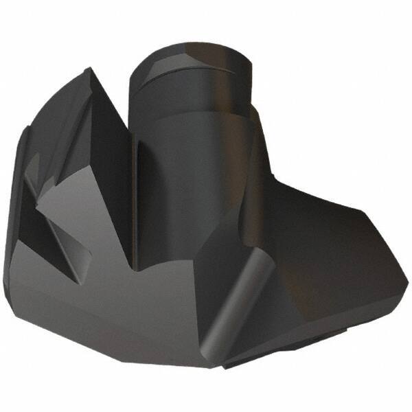 Iscar - Series ICK-2M, 0.732" Diam Grade IC908 140° Replaceable Drill Tip - Carbide, TiAlN Finish, 18 Seat Size, Through Coolant - Apex Tool & Supply