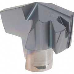 Iscar - Series ICP-2M, 0.984" Diam Grade IC908 140° Replaceable Drill Tip - Carbide, TiAlN Finish, 25 Seat Size, Through Coolant - Apex Tool & Supply