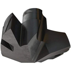 Iscar - Series ICP-2M, 0.602" Diam Grade IC908 140° Replaceable Drill Tip - Carbide, TiAlN Finish, 15 Seat Size, Through Coolant - Apex Tool & Supply
