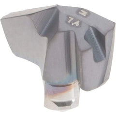 Iscar - Series ICM, 0.291" Diam Grade IC908 140° Replaceable Drill Tip - Carbide, TiAlN Finish, 7 Seat Size, Through Coolant - Apex Tool & Supply
