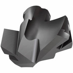 Iscar - Series ICK, 0.634" Diam Grade IC908 140° Replaceable Drill Tip - Carbide, TiAlN Finish, 16 Seat Size, Through Coolant - Apex Tool & Supply