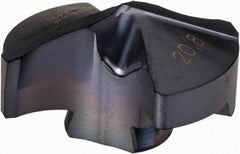 Iscar - Series IDI-SG, 0.819" Diam Grade IC908 140° Replaceable Drill Tip - Carbide, TiAlN Finish, 20 Seat Size, Through Coolant - Apex Tool & Supply