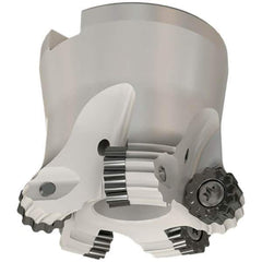 Iscar - 40mm Cut Diam, 6mm Max Depth, 16mm Arbor Hole, 4 Inserts, RC.. Insert Style, Indexable Copy Face Mill - FRW Cutter Style, 40mm High, Through Coolant, Series MillShred - Apex Tool & Supply