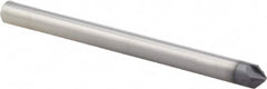 Iscar - 3/64" Diam 4 Flute Single End Solid Carbide Chamfer Mill - Apex Tool & Supply