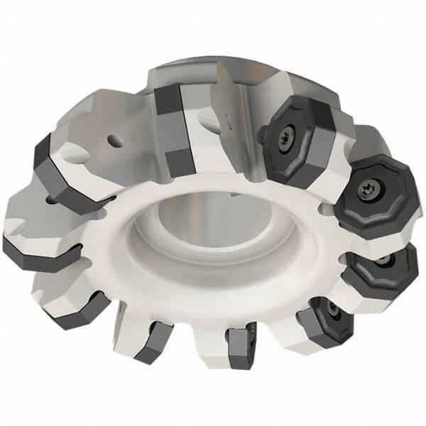 Iscar - 262mm Cut Diam, 60mm Arbor Hole, 5.5mm Max Depth of Cut, 45° Indexable Chamfer & Angle Face Mill - 14 Inserts, ONH.. Insert, Right Hand Cut, 14 Flutes, Series 16Mill - Apex Tool & Supply