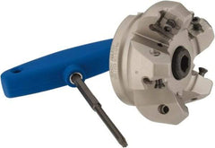 Iscar - 2-1/2" Cut Diam, 1" Arbor Hole, 0.276" Max Depth of Cut, 45° Indexable Chamfer & Angle Face Mill - 5 Inserts, S845 SX.U 16.. Insert, Right Hand Cut, 5 Flutes, Through Coolant, Series Helido - Apex Tool & Supply