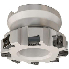 Iscar - 50mm Cut Diam, 22mm Arbor Hole, 3mm Max Depth of Cut, 86° Indexable Chamfer & Angle Face Mill - 6 Inserts, LN.. 1106 Insert, Right Hand Cut, 6 Flutes, Series TangMill - Apex Tool & Supply