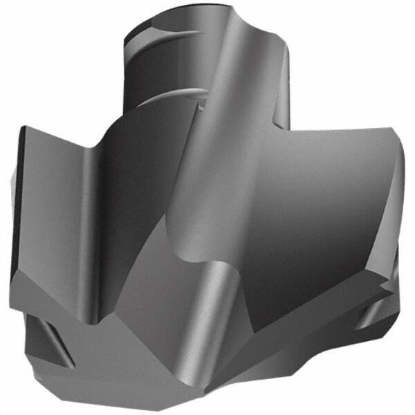 Iscar - Series ICP, 0.894" Diam Grade IC908 140° Replaceable Drill Tip - Carbide, TiAlN Finish, 22 Seat Size, Through Coolant - Apex Tool & Supply
