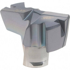 Iscar - Series FCP, 0.965" Diam Grade IC908 Replaceable Drill Tip - Carbide, TiAlN Finish, 24 Seat Size, Through Coolant - Apex Tool & Supply