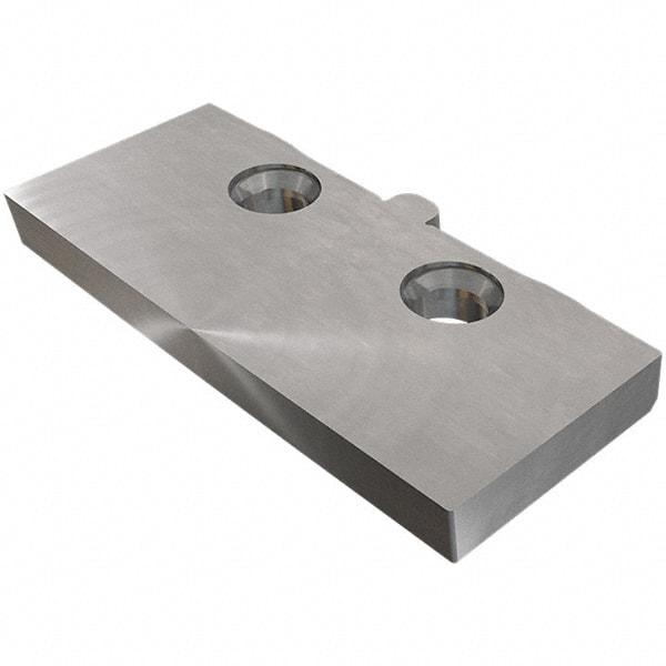 Iscar - 5107FTB Grade IC08, 51.4mm Cutting Width Carbide Grooving Insert - Neutral, Uncoated - Apex Tool & Supply