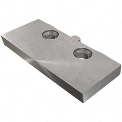 Iscar - 5107FTB Grade IC08, 51.4mm Cutting Width Carbide Grooving Insert - Neutral, Uncoated - Apex Tool & Supply