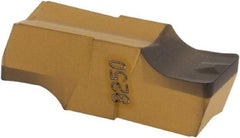 Iscar - 478055GIPI Grade IC8250, 4.78mm Cutting Width Carbide Grooving Insert - Neutral, 0.55mm Corner Radius, TiCN/Al2O3/TiN Finish - Apex Tool & Supply
