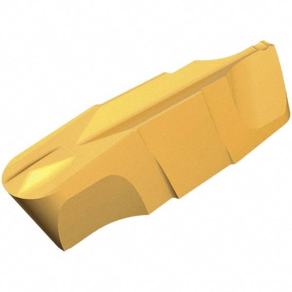 Iscar - 300150GIP UN Grade IC830, 3mm Cutting Width Carbide Grooving Insert - 4mm Max Depth of Cut, Neutral, 1.5mm Corner Radius, TiAlN Finish - Apex Tool & Supply