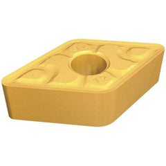 Iscar - DNMG441 TF Grade IC9150 Carbide Turning Insert - TiCN/Al2O3/TiN Finish, 55° Diamond, 1/2" Inscr Circle, 1/4" Thick, 1/64" Corner Radius - Apex Tool & Supply