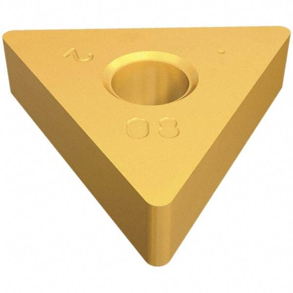 Iscar - TNMA434 Grade IC5005 Carbide Turning Insert - TiCN/Al2O3/TiN Finish, 60° Triangle, 1/2" Inscr Circle, 3/16" Thick, 1/16" Corner Radius - Apex Tool & Supply