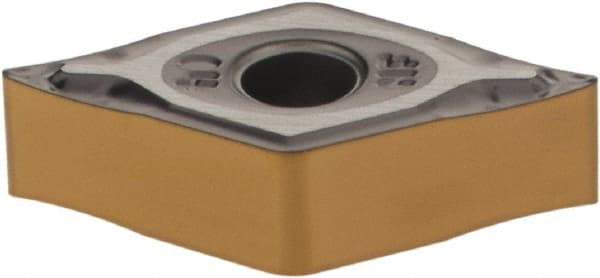 Iscar - DNMG331 NF Grade IC807 Carbide Turning Insert - TiAlN Finish, 55° Diamond, 3/8" Inscr Circle, 3/16" Thick, 1/64" Corner Radius - Apex Tool & Supply
