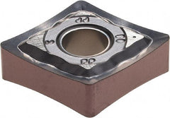 Iscar - CNMG432 PP Grade IC806 Carbide Turning Insert - TiAlN Finish, 80° Diamond, 1/2" Inscr Circle, 3/16" Thick, 1/32" Corner Radius - Apex Tool & Supply