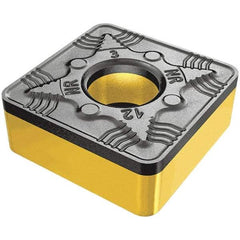 Iscar - SNMM856 NR Grade IC8150 Carbide Turning Insert - TiCN/Al2O3 Finish, 90° Square, 1" Inscr Circle, 5/16" Thick, 3/32" Corner Radius - Apex Tool & Supply
