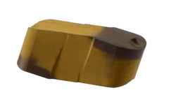 Iscar - 500250GIF E Grade IC8250, 5mm Cutting Width Carbide Grooving Insert - 2.5mm Max Depth of Cut, Neutral, 2.5mm Corner Radius, TiCN/Al2O3/TiN Finish - Apex Tool & Supply