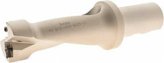 Iscar - 1-1/2" Cut Diam, 1-1/4" Shank Diam, 6.72" OAL, Indexable Square Shoulder End Mill - PLHT 1305-PDX Inserts, Weldon Shank, Through Coolant, Series IscarPlunger - Apex Tool & Supply