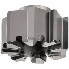 Iscar - 1/2" Head Diam RM-BNT5-3D-0.625C, RM-BNT5-5D-0.625C, RM-BNT5-8D-.625C Modular Reamer Head - Apex Tool & Supply