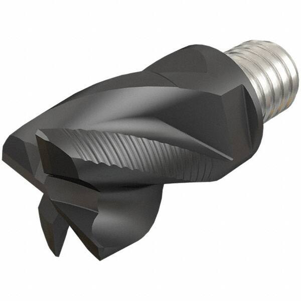 Iscar - MM EFS-CF Grade IC908 Carbide End Milling Tip Insert - TiAlN Finish, 4 Flutes, 16mm Cutting Diam, 12mm Depth of Cut, 20.5mm Extension, 38° Helix - Apex Tool & Supply
