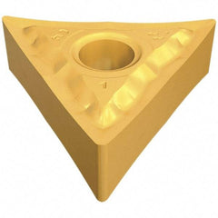 Iscar - TNGG330.5 PP Grade IC907 Carbide Turning Insert - TiAlN Finish, 60° Triangle, 3/8" Inscr Circle, 3/16" Thick, 0.008" Corner Radius - Apex Tool & Supply