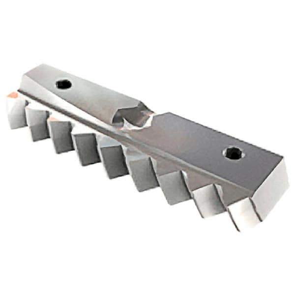 Iscar - 12 TPI, Internal/External Thread, UN Standard, MTH IC908 Grade Thread Mill Insert - Carbide, TiAlN Coating - Apex Tool & Supply