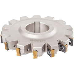 Iscar - 12 Inserts, 160mm Cut Diam, 40mm Arbor Diam, 12.5mm Max Depth of Cut, Indexable Square-Shoulder Face Mill - 0/90° Lead Angle, 63mm High, T490 LN.. 1306 Insert Compatibility, Series Helitang - Apex Tool & Supply