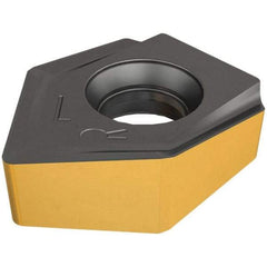 Iscar - S845 SNHU1305 Grade IC810 Carbide Milling Insert - TiAlN Finish, 0.2323" Thick, 13mm Inscribed Circle - Apex Tool & Supply