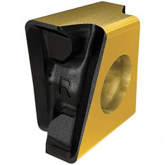 Iscar - LNHT1106 HT Grade IC910 Carbide Milling Insert - AlTiN Finish, 0.433" Thick, 0.8mm Corner Radius - Apex Tool & Supply
