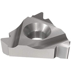 Iscar - 27IR Internal Right Hand 4 API Laydown Threading Insert - Grade IC250, TiCN/TiN Coated Carbide, 15.88mm Inscribed Circle - Apex Tool & Supply
