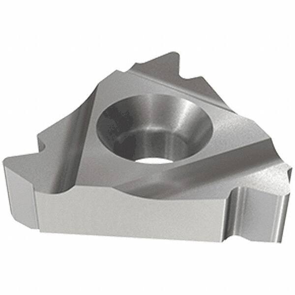 Iscar - 27ER External Right Hand 4 API Laydown Threading Insert - Grade IC250, TiCN/TiN Coated Carbide, 15.88mm Inscribed Circle - Apex Tool & Supply