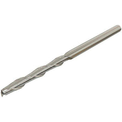 Iscar - 10mm, 60mm LOC, 10mm Shank Diam, 150mm OAL, 2 Flute, Solid Carbide Square End Mill - Single End, TiAlN Finish, Spiral Flute, 30° Helix, Centercutting, Right Hand Cut, Right Hand Flute - Apex Tool & Supply