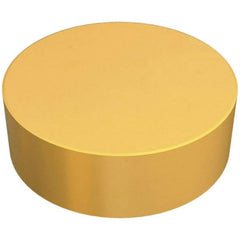Iscar - RNG65 T Grade IW7 Ceramic Turning Insert - Uncoated, Round, 3/4" Inscr Circle, 5/16" Thick - Apex Tool & Supply